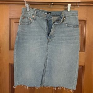 The Gap Jean Skirt